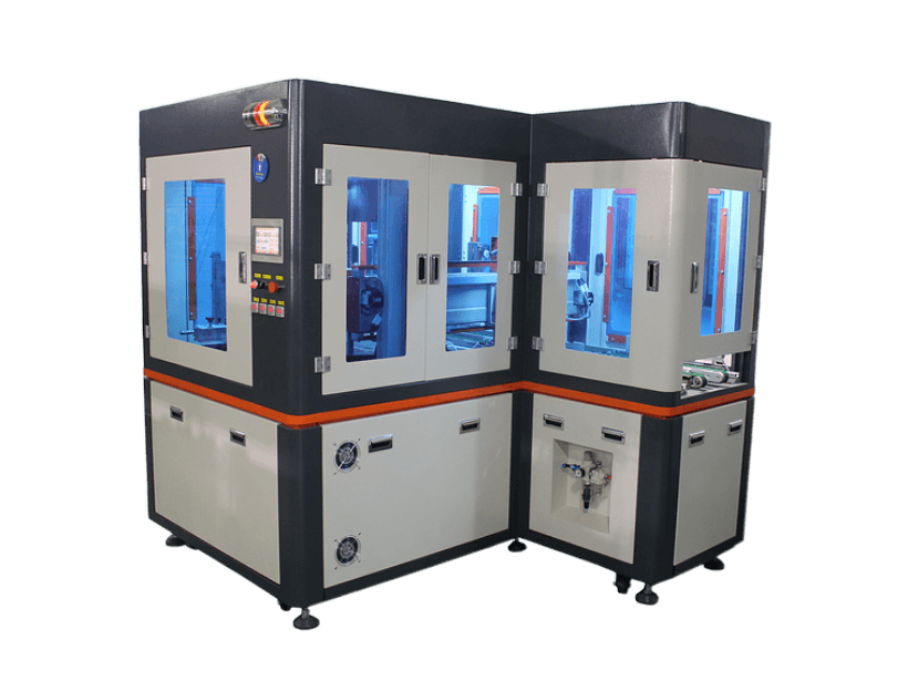 Turning table screen printing machine