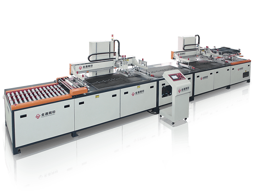 Cooking top glass screen printing machine