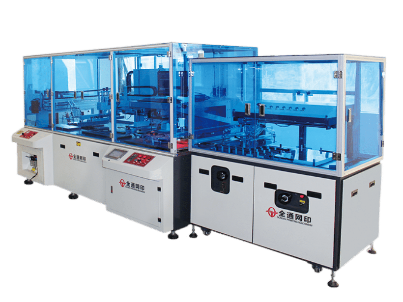 CCD positioning screen printing machine