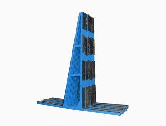 A Shape Racks