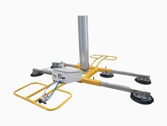 Laminated glass lifter sucker