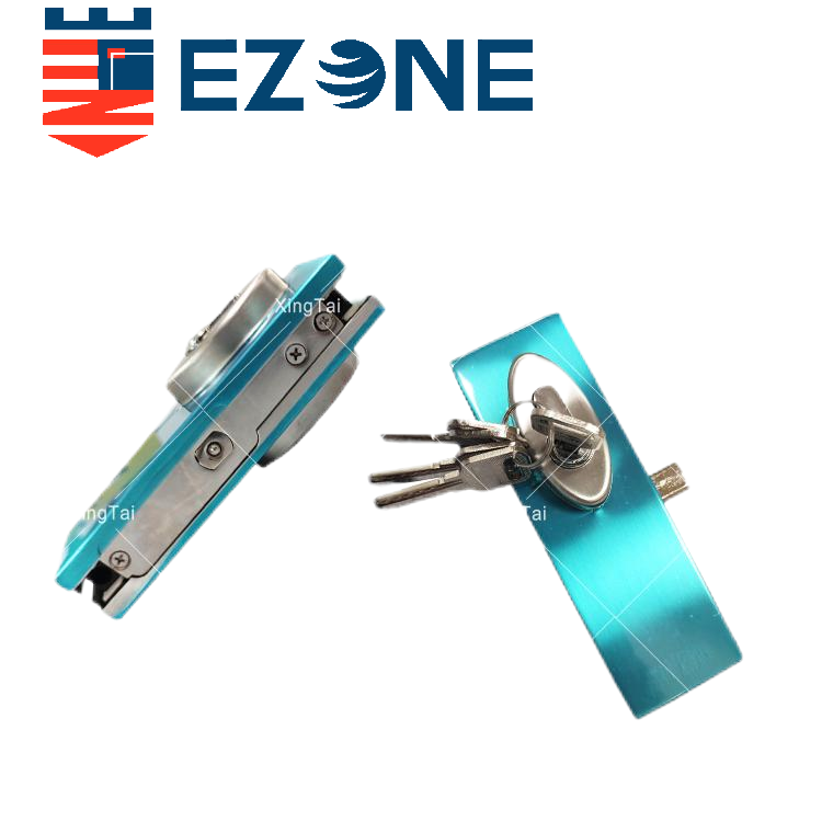 Serrure de porte simple en verre en acier inoxydable EPF-050A