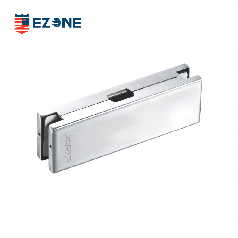 Boîtier de gâche pour porte vitrée en acier inoxydable EPF-050K