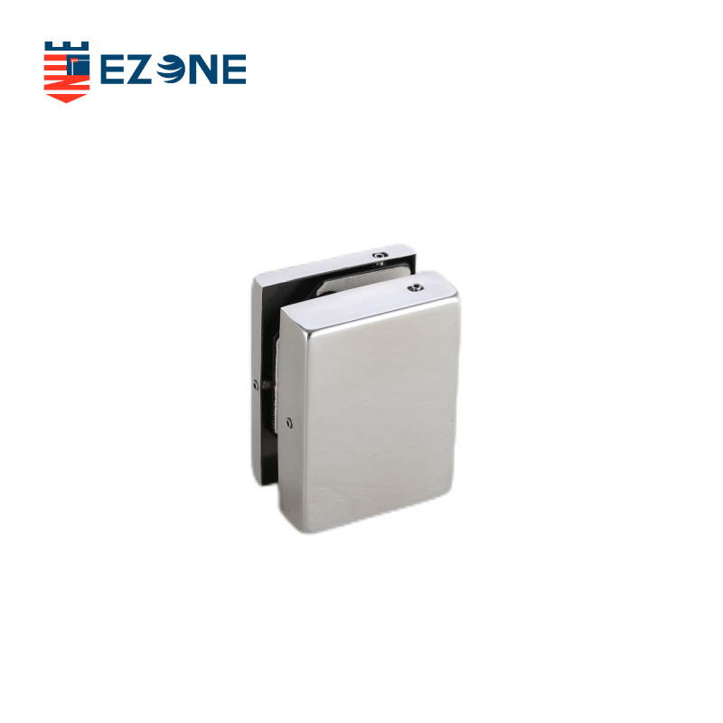 Boîtier de gâche pour porte vitrée en acier inoxydable EPF-060L