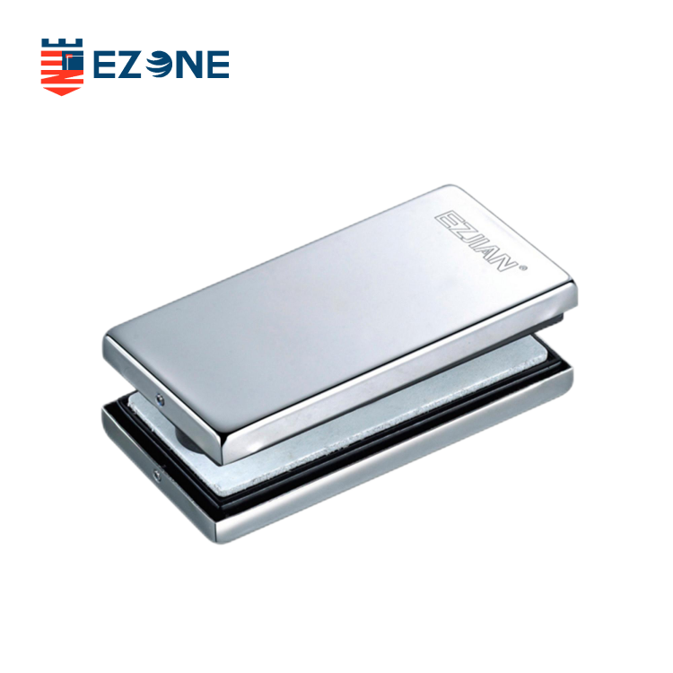 Connecteur de porte simple en verre en acier inoxydable EPF-716A pour deux portes en verre