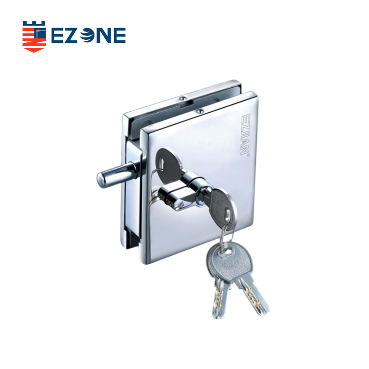 Serrure de porte simple en verre en acier inoxydable EPF-6050