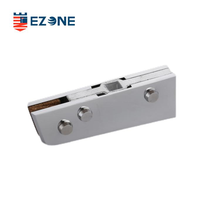 Patch de porte simple en verre en acier inoxydable EPF-8010