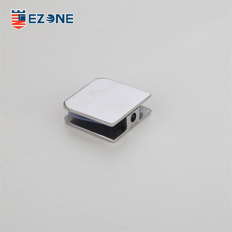 مشبك زجاجي مزدوج الفتحة من الفولاذ المقاوم للصدأ ECN-1071S 0°