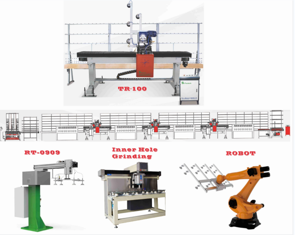 Robot rotatif pour verre TR-100/RT-0906