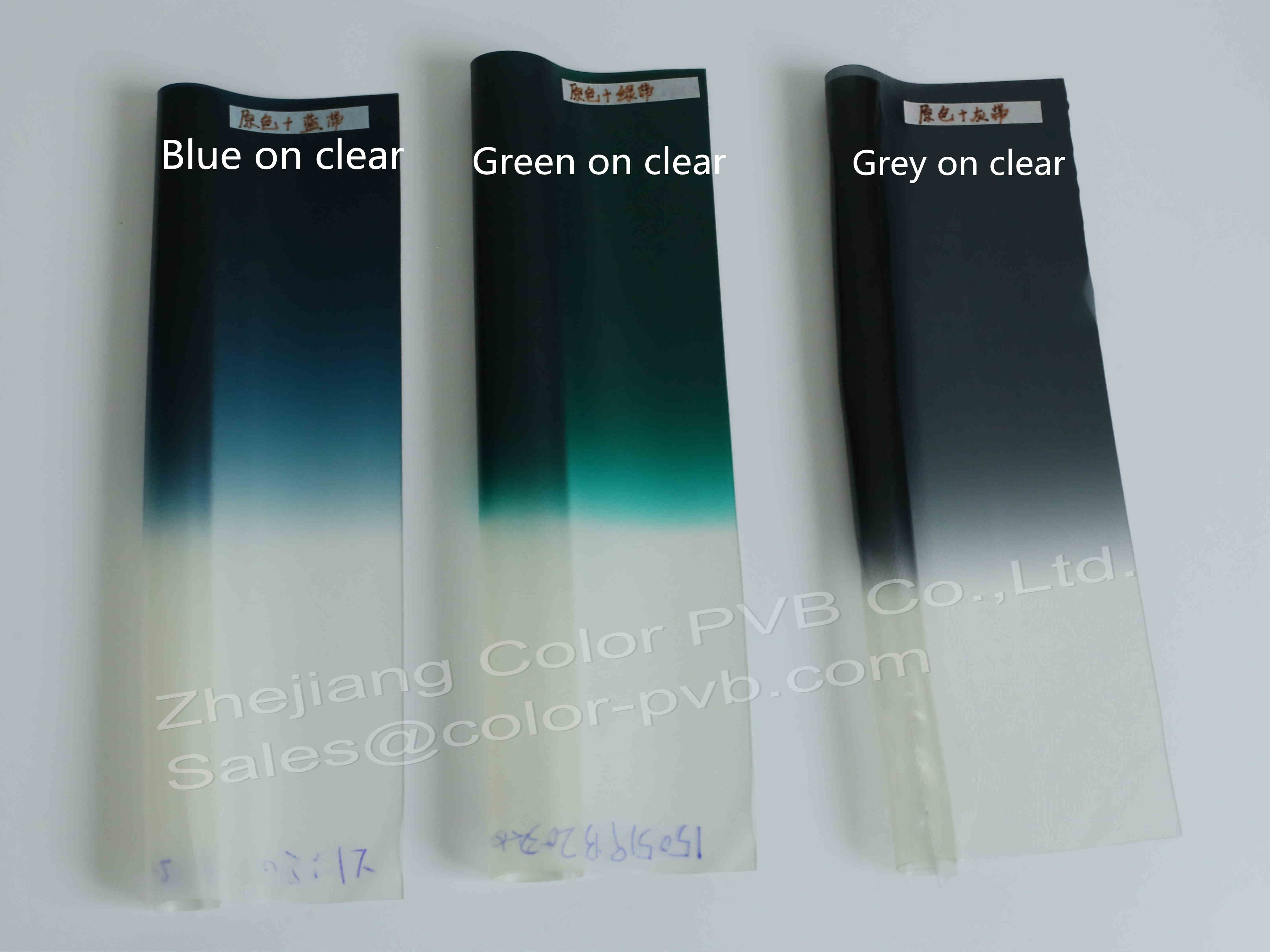 clear topshaded PVB