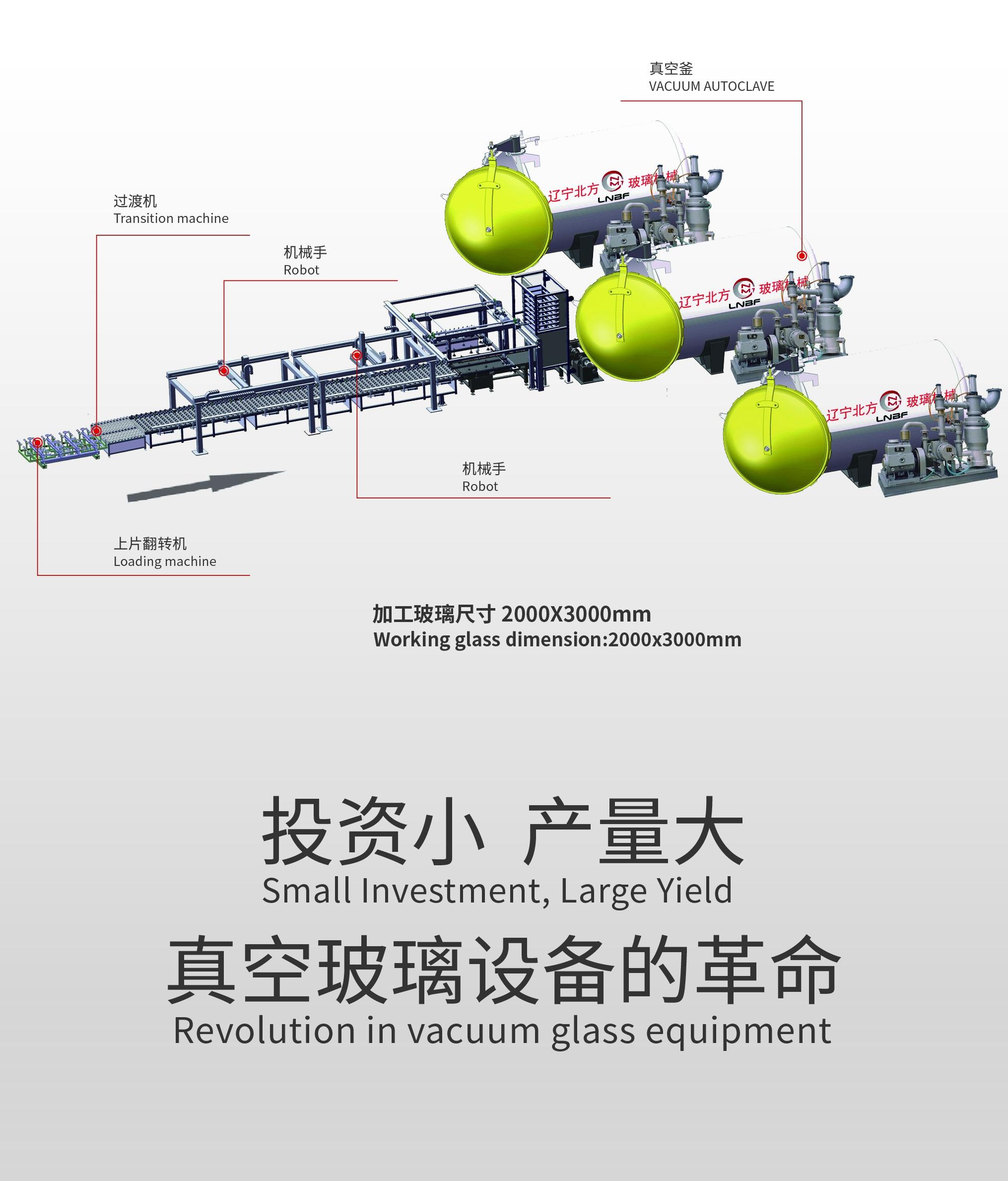 Vacuum glass equipment