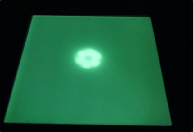 Cadran en verre lumineux
