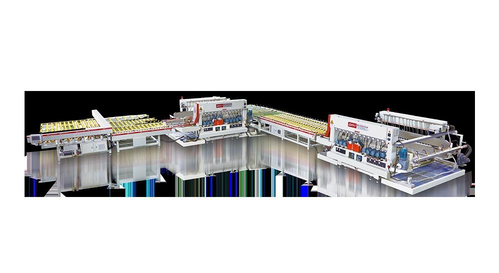 Bilateral machine production line