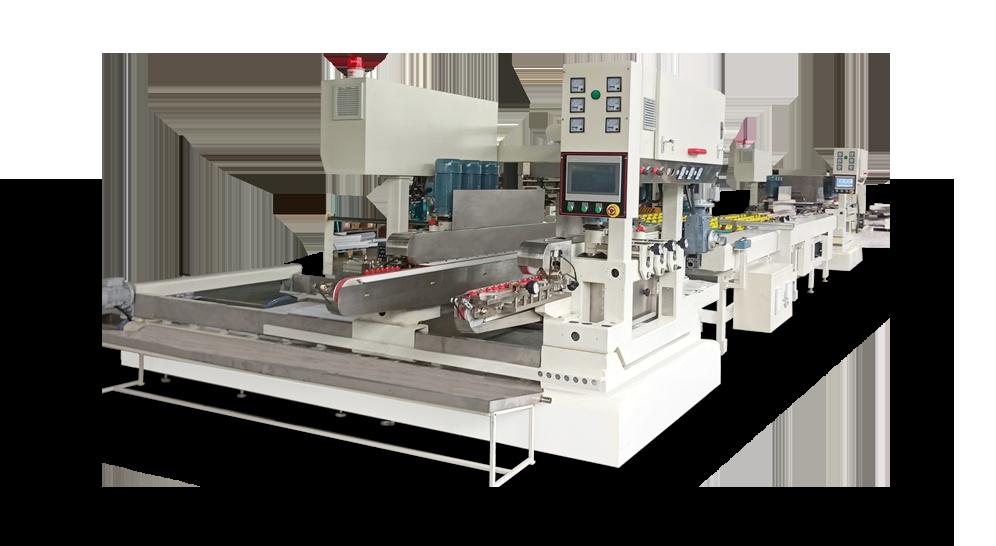 Photovoltaic edge grinding production line